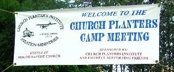 Hand painted out door canvas banner